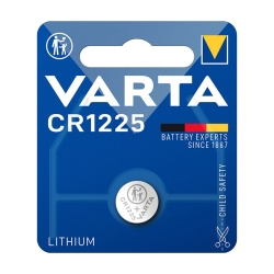 Pilas de Botón Litio Varta CR1225 (1 Unidad)