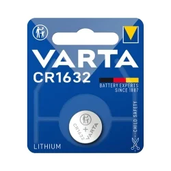 Batterie a Bottone al Litio Varta CR1632 (1 Unità)