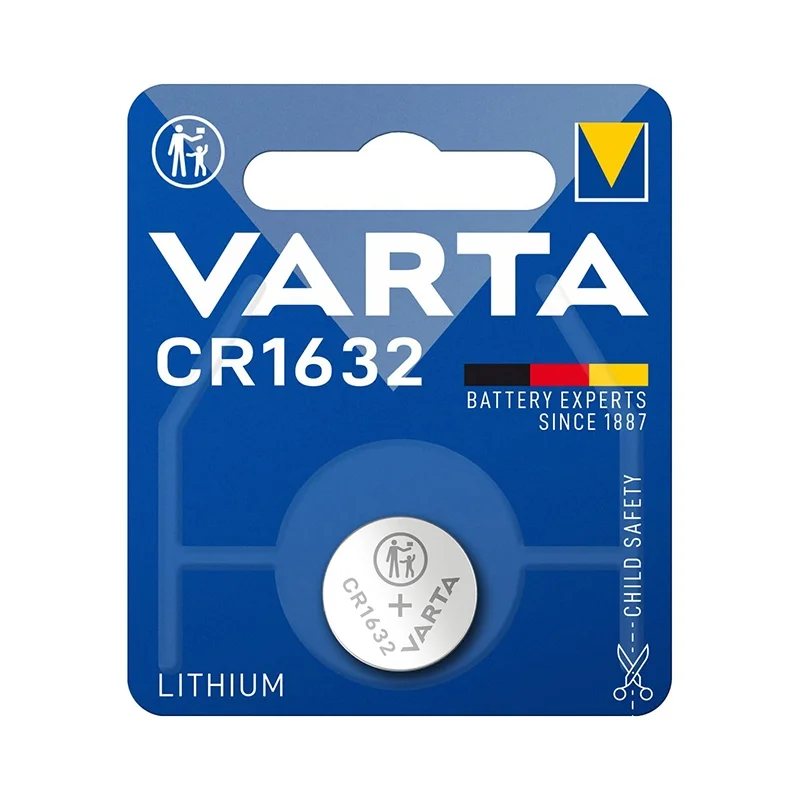 Varta CR1632 Lithium-Knopfzellen (1 Stück)