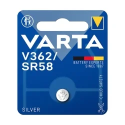 Varta V362 SR58 Silberoxid-Knopfzellen (1 Stück)