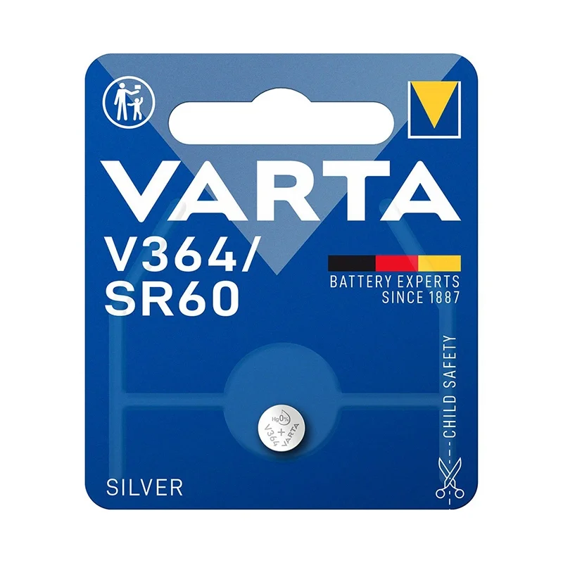 Varta V364 SR60 Silberoxid-Knopfzellen (1 Stück)