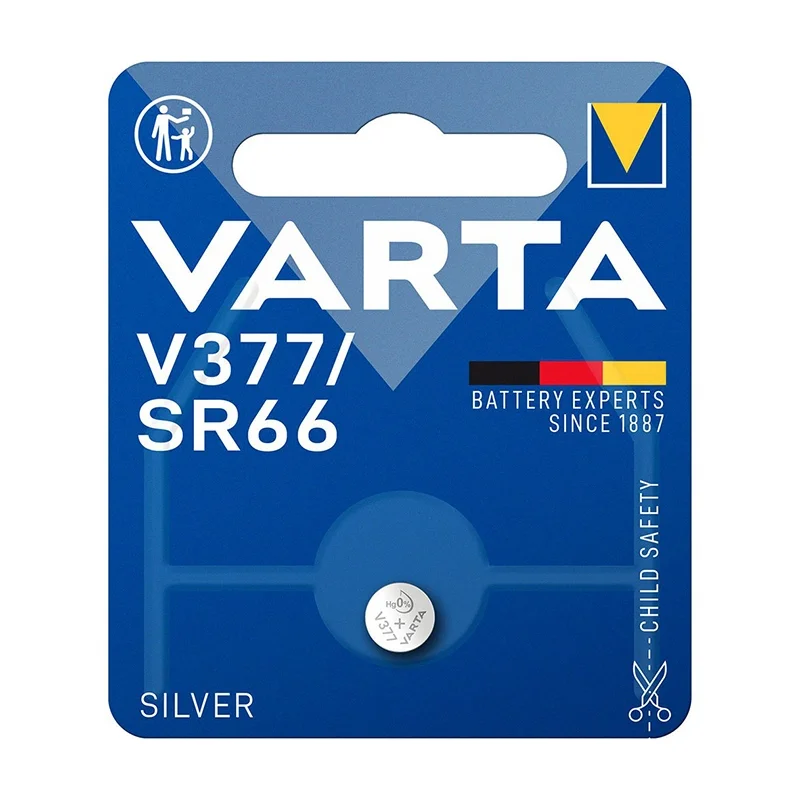 Varta V377 SR66 Silberoxid-Knopfzellen (1 Stück)