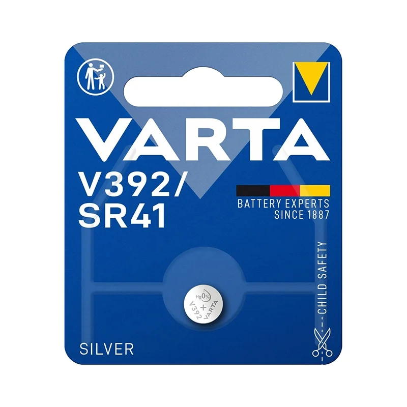Varta V392 SR41 Silberoxid-Knopfzellen (1 Stück)