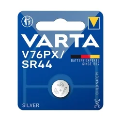 Varta V76PX SR44 Silberoxid-Knopfzellen (1 Stück)