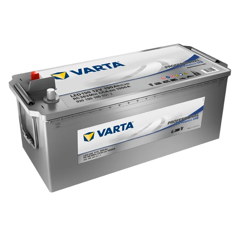 Batteria Varta LED190 190Ah Professional Dual Purpose EFB