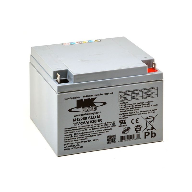 Аккумулятор 12v 26ah