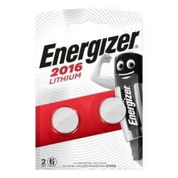 Energizer 2016 Lithium Lithium-Knopfzellen (2 Stück)