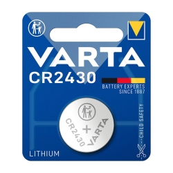 Pilas de Botón Litio Varta CR2430 (1 Unidad)