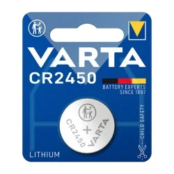 Varta CR2450 Lithium Knopfzellen (1 Stück)