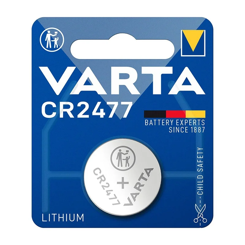 Batterie a Bottone al Litio Varta CR2477 (1 Unità)