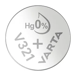 Pilas de Botón Óxido de Plata Varta V321 SR65 (1 Unidad)