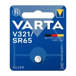 Batterie a Bottone Ossido d'Argento Varta V321 SR65 (1 Unità)