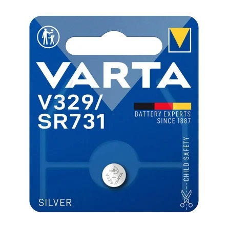 Varta V329 SR731 Silberoxid Knopfzellen (1 Stück)
