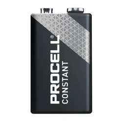 Batterie Alcaline Duracell Industrial 9V 6LR61 sostituite da Procell Constant Power (10 Unità)