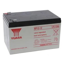 Blei-Säure AGM-Batterie 12V 12Ah YUASA NP12-12