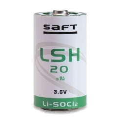 Batteria al Litio Standard
D Saft LSH 20 3.6V Li-SOCl2