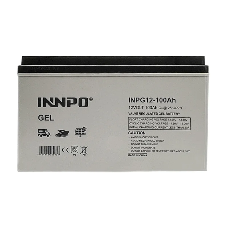 Batería GEL Plomo-Ácido 12V 100Ah