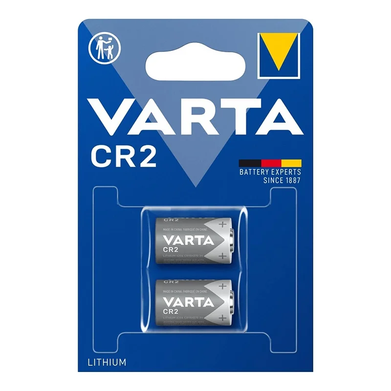 Pilas Litio Varta CR2 Lithium Special (2 Unidades)