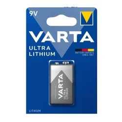 Pilas Litio Varta 9V Ultra Lithium (1 Unidad)