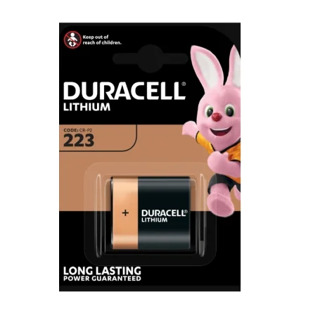 Pilas Litio Duracell DL223A Ultra Lithium (1 Unidad)