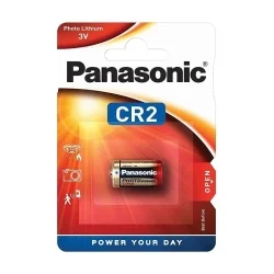 Batterie al Litio Panasonic CR2 Lithium Photo Power (1 Unità)