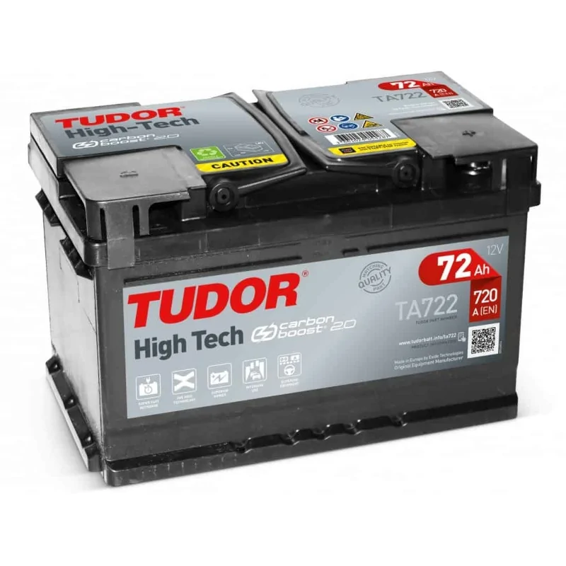 Batteria Tudor High-Tech TA722