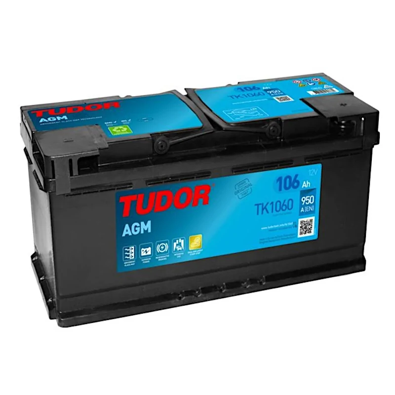 Batteria Tudor Start Stop AGM TK1060