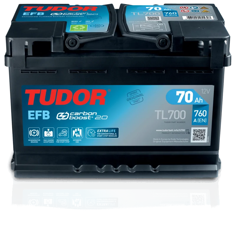 Batteria Tudor EFB TL700