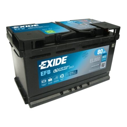 Batteria Exide EL800 80Ah