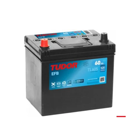 Batterie Tudor Start Stop EFB TL605 60Ah