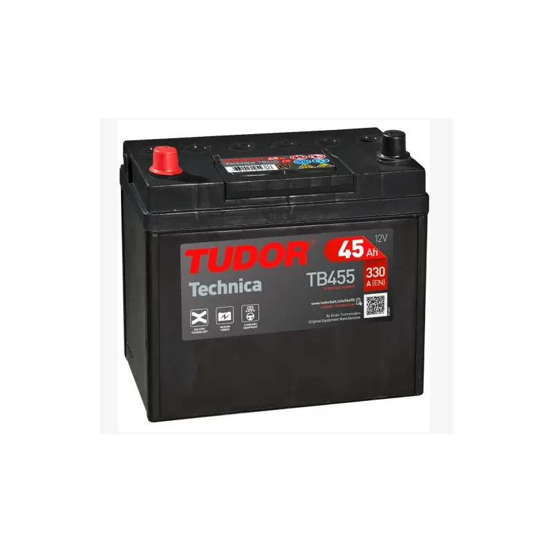 Batterie Tudor Technica TB455 45Ah