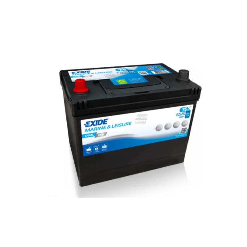 Batteria Exide Dual EFB EZ650 75Ah