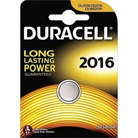 Duracell 2016 Lithium-Knopfzellen