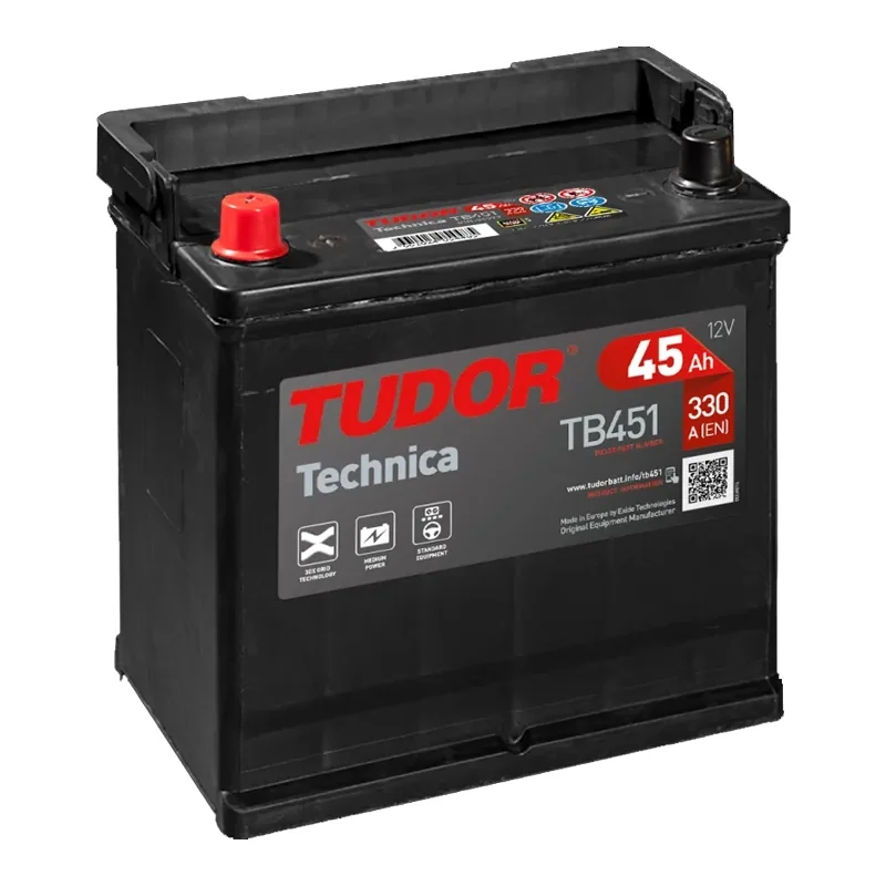 Batería Tudor Technica TB451 45Ah
