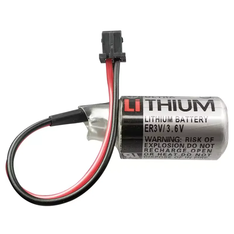 Batteria al Litio ER3V (Cella + Connettore) PLC 3.6V 1200mAh