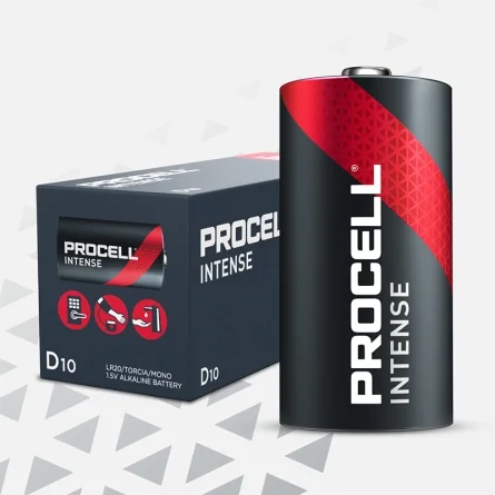 Procell D Alkaline Batterien Intense (10 Stück)