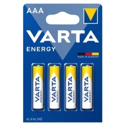 Batterie Akaline Varta Energy AAA (4 Unità)