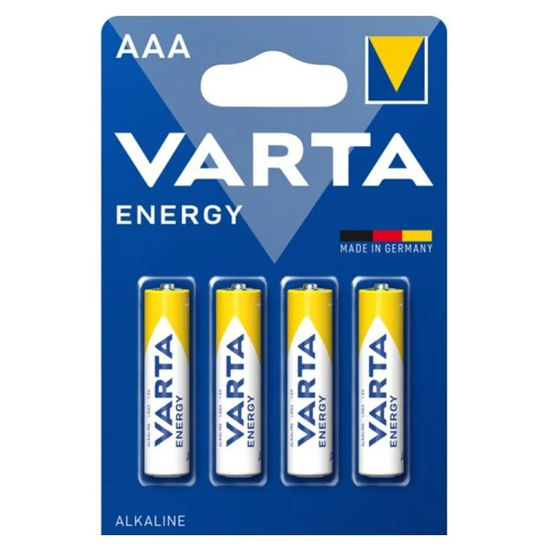 Pilas Alcalinas Varta Energy AAA (4 Unidades)