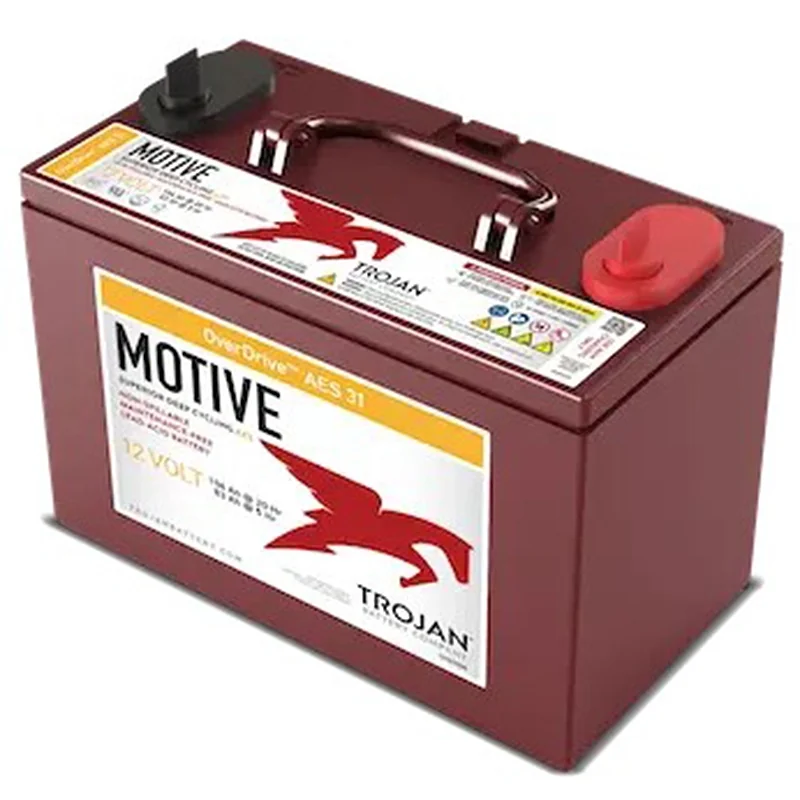 Batteria al Piombo AGM 12V 100Ah Trojan Motive 31-AES