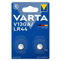 Varta V13GA LR44 Alkalische Knopfzellen (2 Einheiten)