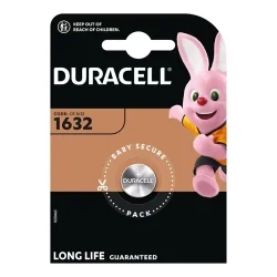 Duracell CR1632 Lithium-Knopfzellen (1 Stück)