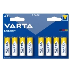 Batterie Akaline Varta AA Energy (8 Unità)