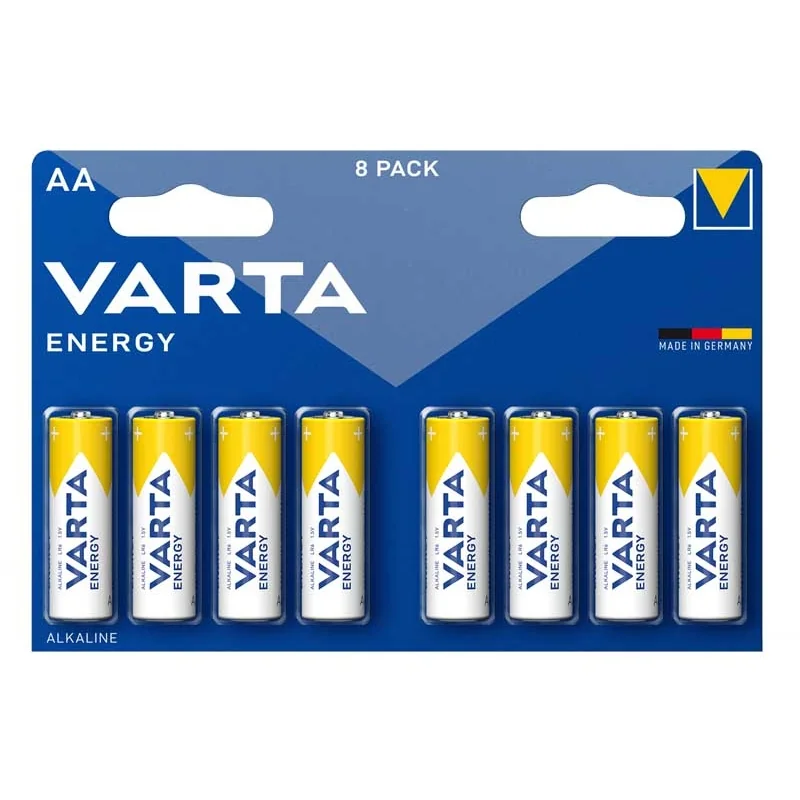 Pilas VARTA AA Energy 1,5 V - 8 pilas