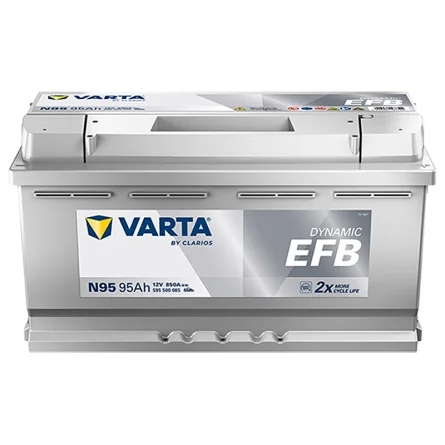 Batteria Varta 95Ah Start Stop EFB N95