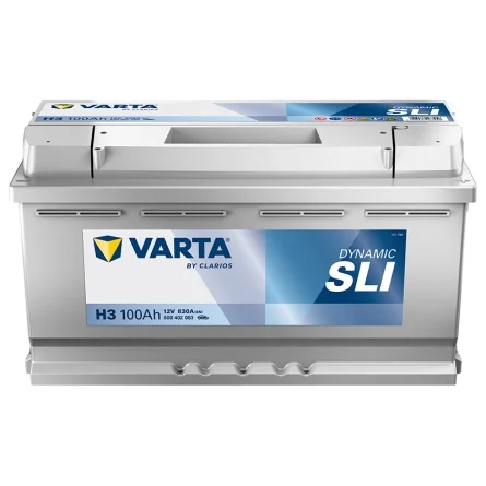 Neue Batterie Varta H3 SLI 100Ah