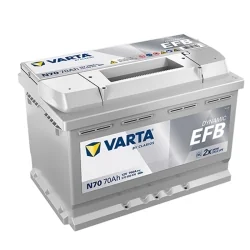 Nueva batería Varta N70 Start Stop EFB 70Ah