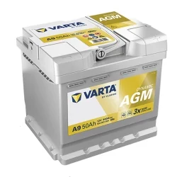 Nueva batería Varta A9 Start Stop AGM 50Ah