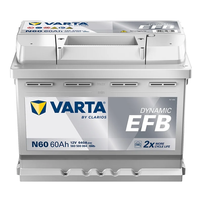 Nuova batteria Varta N60 Start Stop EFB 60Ah