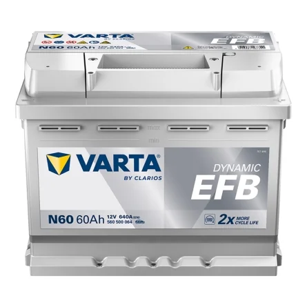 Nuova batteria Varta N60 Start Stop EFB 60Ah