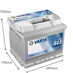 Neue batterie Varta B18 SLI 44Ah
